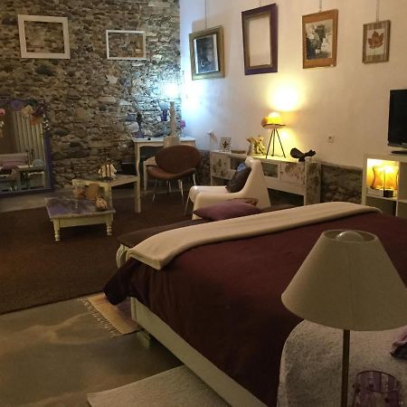 Loft Atypique Bed and Breakfast Villeneuve-de-Rivière Exteriör bild
