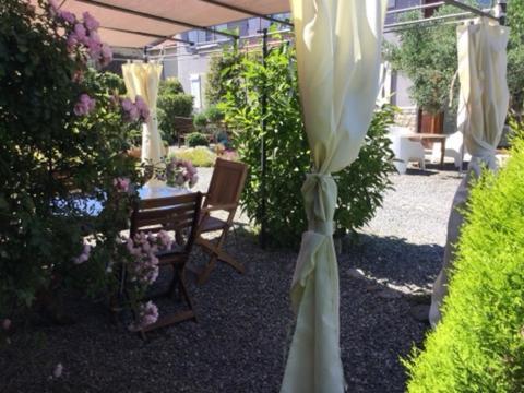 Loft Atypique Bed and Breakfast Villeneuve-de-Rivière Exteriör bild